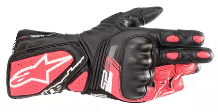 Alpinestars Handske Dam SP-8 v3 Svart/Ro - MC Skinnhandskar  - D355879 - 1