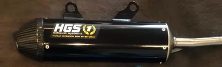 HGS Ljuddämpare Svart med kolfiberända 2 - Ljuddämpare - D388149 - 1