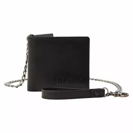 INDIAN LEATHER CHAIN WALLET - Casual Kläder & Personliga Tillbehör - 75529 - 1