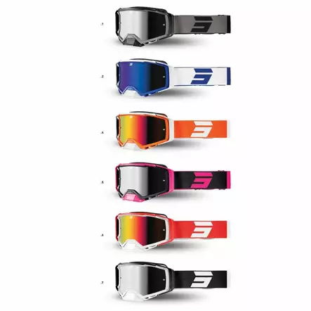 SHOT Lins Klar Dubbel As/Af Core - Linser & Reservdelar Crossglasögon - D393149 - 1