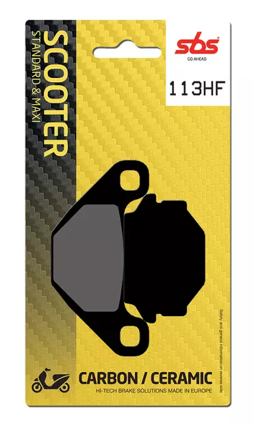 Sbs Bromsklossats Ceramic (651HF) - Bromsbelägg - D106579 - 2