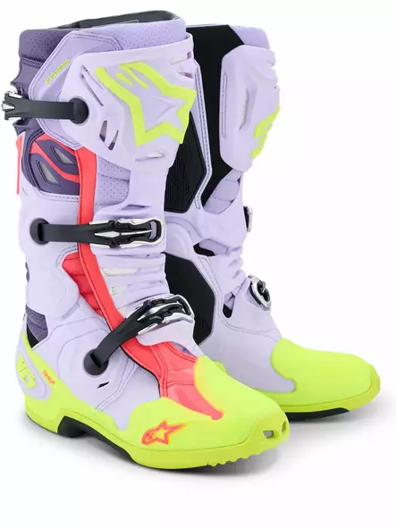 Alpinestars Stövel Vented Tech 10 Lila/F - Crosstövlar - D494009 - 2