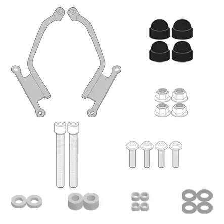 Givi Att. Kit Screen Honda CB 1000 Horne - Vindskydd - D528299 - 1