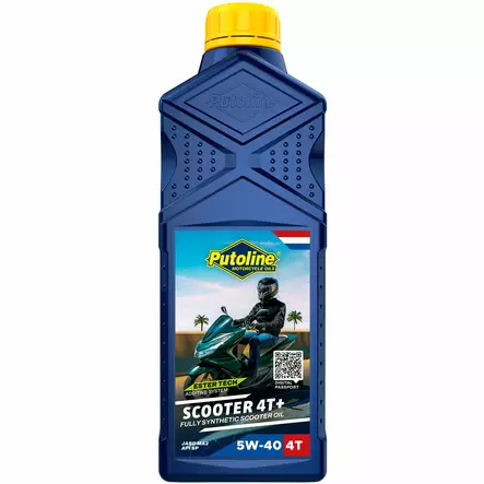 Putoline Ester Tech Scooter 4T+ 5W-40- 1 - Motorcykeloljor 4T - D526829 - 1