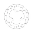Brembo Serie Oro bromsskiva - Bromsskivor - D6239 - 1