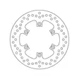 Brembo Serie Oro bromsskiva - Bromsskivor - D6249 - 1