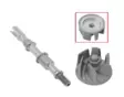 Bronco Vattenpumpsaxel med impeller - Övriga motordelar - D380339 - 1