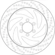 GOLDFREN Bromsskiva yd295 hd78.1 id57.2 - Bromsskivor - D26649 - 1