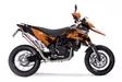 GPR Ktm Supermoto 690 2007/09 EC-Approv. - Komplett avgassystem - D406899 - 5