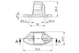 Puig Adapter Right Side For Fairing Yzf- - Bultar & Bultserier - D186639 - 1
