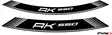 Puig Kit 8 Rim Strips Kymco Ak550 C/Silv - Fälgdekaler - D186629 - 1