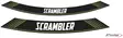 Puig Kit 8 Rim Strips Scrambler C/Green - Fälgdekaler - D185779 - 1