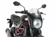 Puig Semifairing Matt Black Suzuki Sv650 - Kåpor & Vingar Street - D261519 - 1
