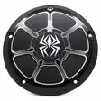 Rekluse Derby Cover - Black Gloss - H-D - Övriga Motordelar - D344349 - 1