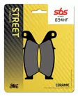 Sbs Bromsklossats Ceramic - Bromsbelägg - D106969 - 2