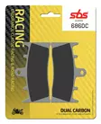 Sbs Bromsklossats Dual Carbon - Bromsbelägg - D106959 - 2