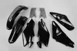 UFO Plastkit 4-delar Svart HVA 2-takt CR - Plastkit - D33769 - 1