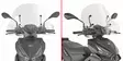 Givi Transparent Screen Kymco Micare 125 - Vindskydd - D530729 - 1