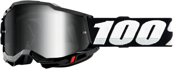 100% GOG ACCURI 2 BLACK, SILVER MIRROR LENS - Skyddsutrustning - 75079 - 1