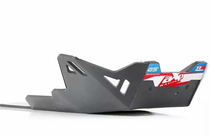 AXP Adventure Skid Plate HDPE 8mm Black/ - Hasplåtar  - D421059 - 1
