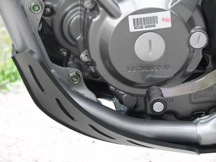 AXP Skid Plate PHD 6mm Black Honda CRF25 - Hasplåtar - D133379 - 1