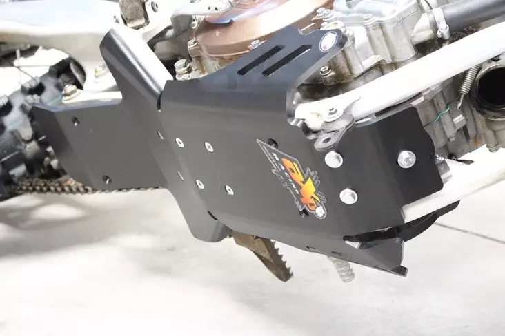 AXP Xtrem HDPE Skid Plate Black KTM 11-1 - Hasplåtar  - D133499 - 1