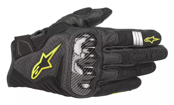 Alpinestars Handske SMX-1 Air v2 Svart/F - MC Handskar Korta - D125059 - 1