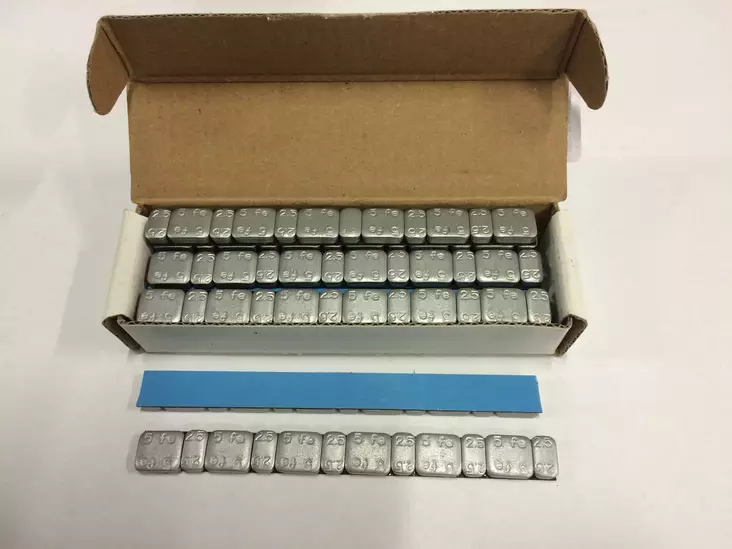 Bal. vikt 6x2.5gr + 6x5gr (15st) Height - Övrigt däcktillbehör - D11579 - 1