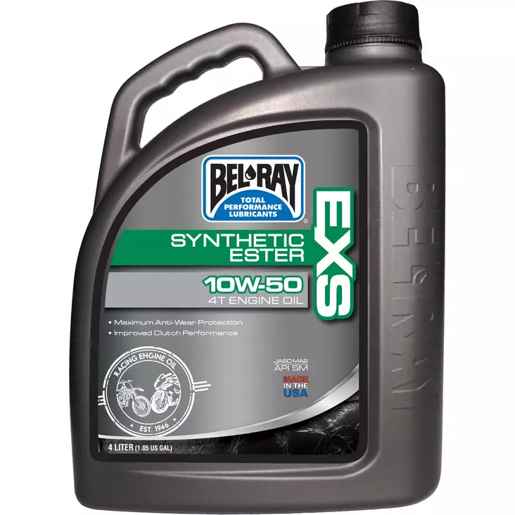 Bel-Ray EXS Full Synthetic Ester 4T 10W- - Motorcykeloljor 4T - D104799 - 1