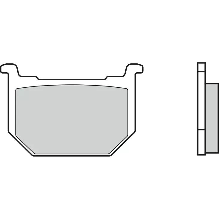 Brembo Bromsbelägg Carbon Ceramic - Bromsbelägg - D6159 - 1