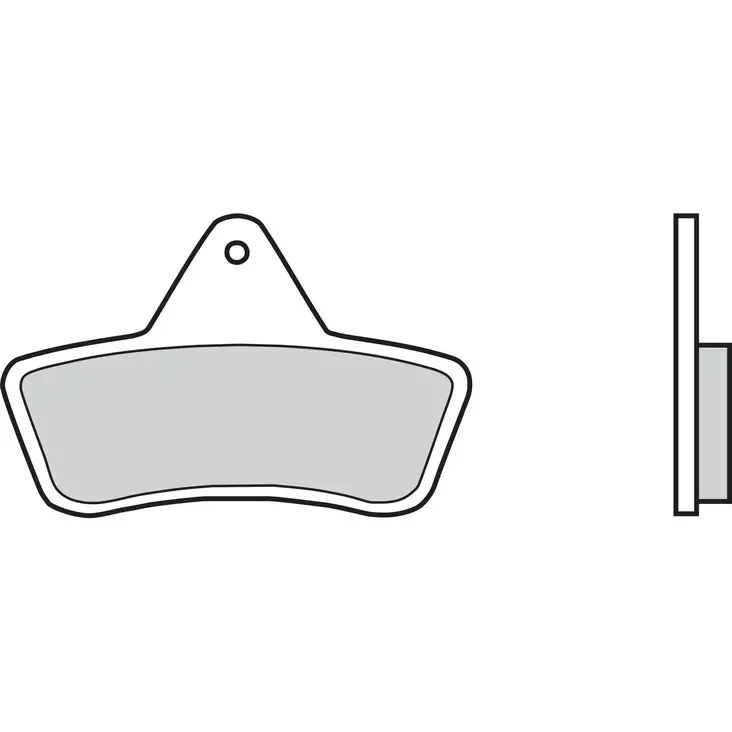 Brembo Bromsbelägg Sintered Off-Road - Bromsbelägg - D6039 - 1