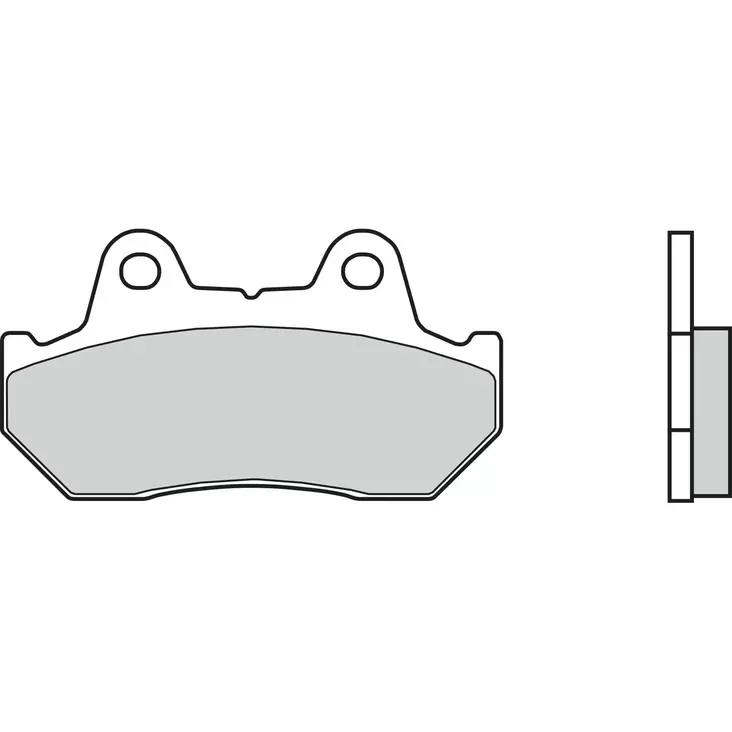 Brembo Bromsbelägg Sintered Rear Road - Bromsbelägg - D6069 - 1