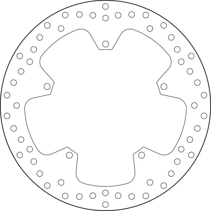 Brembo Serie Oro bromsskiva - Bromsskivor - D88189 - 1