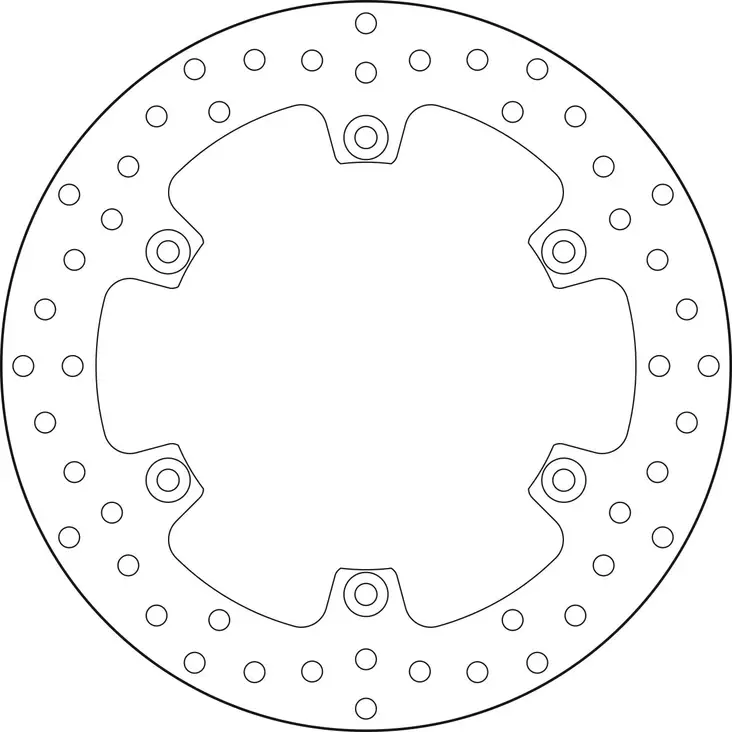 Brembo Serie Oro bromsskiva - Bromsskivor - D88209 - 1