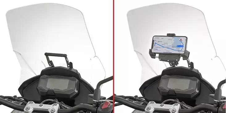 GIVI FAIRING UPP. BRACK. FOR BMW - GPS & Navigering - D255779 - 1