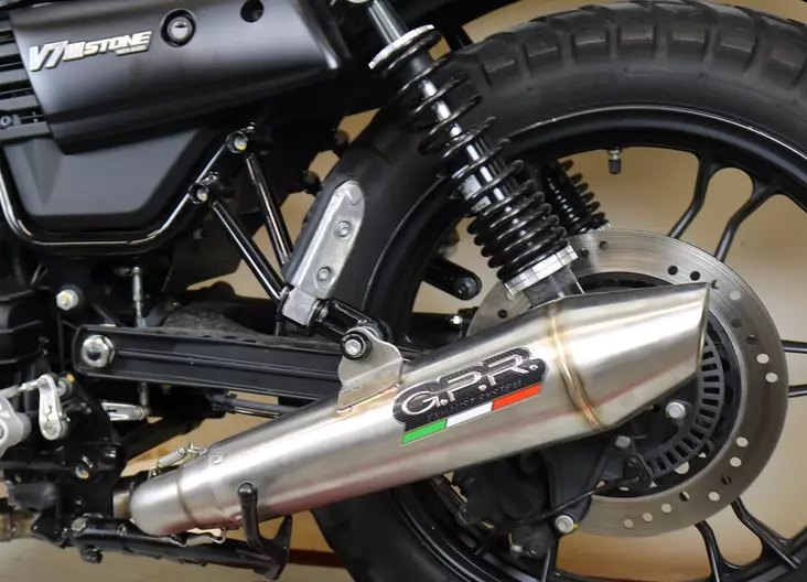 GPR Moto Guzzi V7 III Special-St-Carb 20 - Komplett avgassystem - D406649 - 1