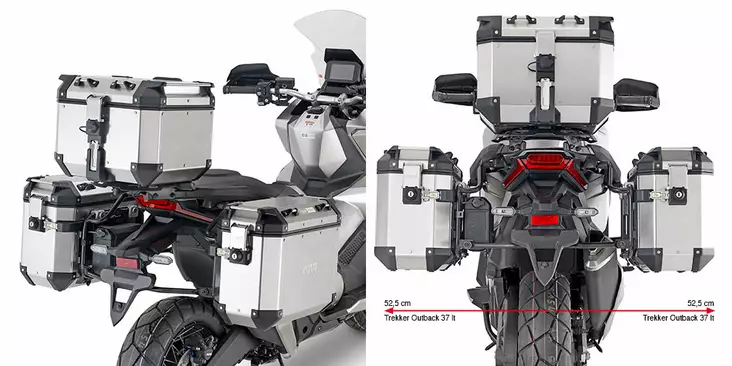 Givi PANN.HOLDER H. X-ADV 750 (2021) OUT - Monteringsatser & Pakethållare - D400889 - 1