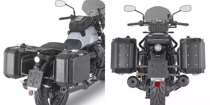 Givi PANN. HOLDER MOTO GUZZI V7 STONE (2 - Monteringsatser & Pakethållare - D422789 - 1