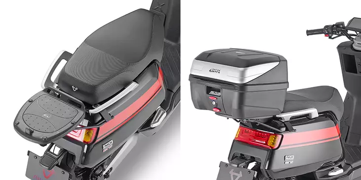 Givi REAR RACK MONOLOCK/MONOKEY NIU NQI - Monteringsatser & Pakethållare - D400909 - 1