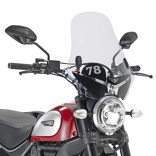 Givi Specific fitting kit for 7407A Duca - Vindskydd - D117959 - 1