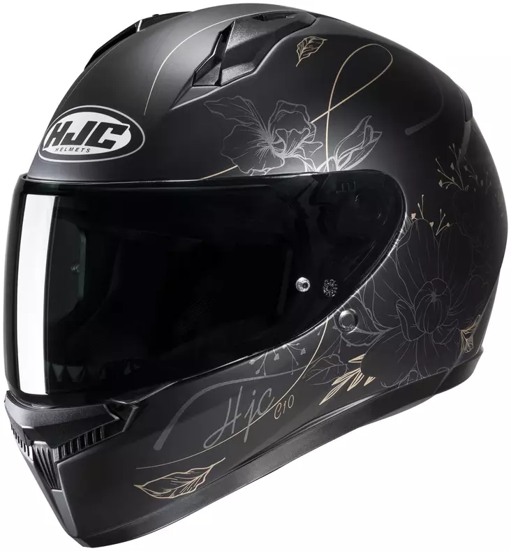 HJC Hjälm C10 Epik Svart/Guld MC9SF - Integralhjälm - D438519 - 1