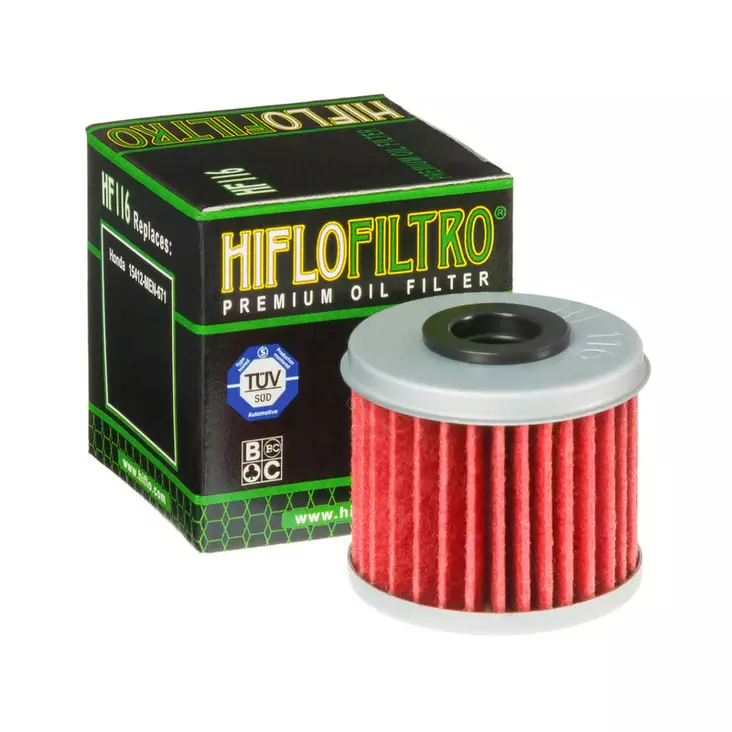 HiFlo oljefilter HF116 - Oljefilter - D4329 - 1