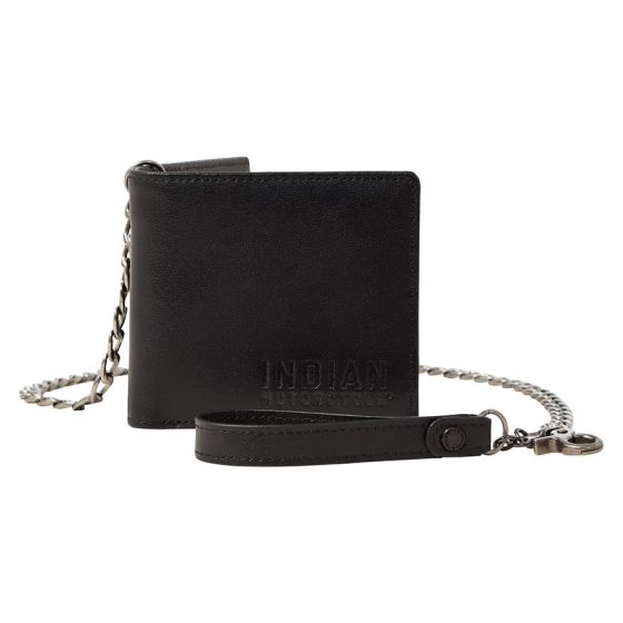 INDIAN LEATHER CHAIN WALLET - Casual Kläder & Personliga Tillbehör - 75529 - 1