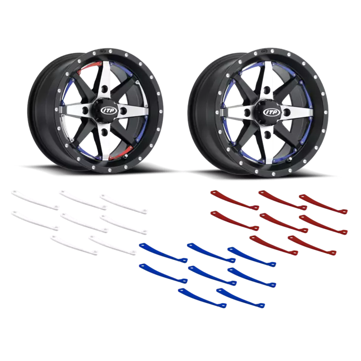 ITP fälg Cyclone 15x7 4/156 5+2 Polaris - Fälgar - D156389 - 1