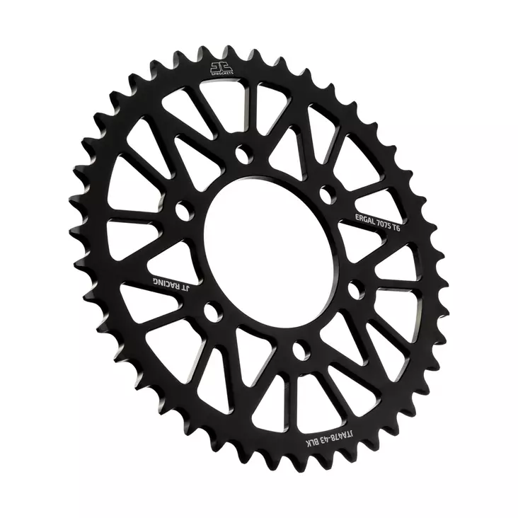 JT Bakdrev Aluminium 7075 T6 Svart JTA47 - Bakdrev - D417099 - 1