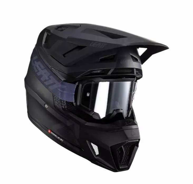 Leatt Helmet Kit Moto 7.5 V24 Stealth - Crosshjälmar - D444659 - 1