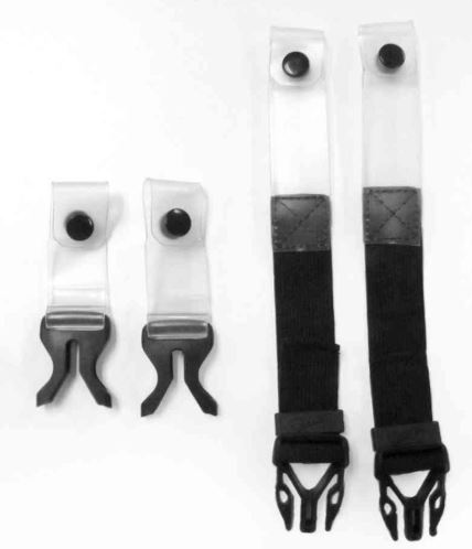 Leatt Strap Pack 3.5/4.5/5.5/6.5 Adult - MC Knä, Armbåg och Axelskydd - D154959 - 1