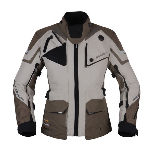 MODEKA PANAMERICANA 2 DAM JACKA KHAKI - MC Kläder - 74779 - 1