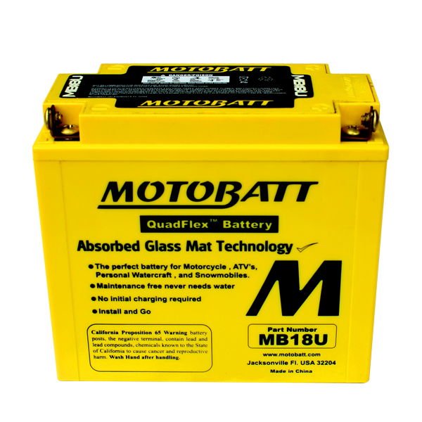 Motobatt MB18U batteri - Batterier - D2779 - 1