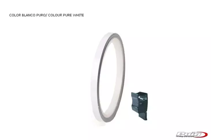Puig Rim Strip 6 Meters+Aplicator C/Whit - Fälgdekaler - D181839 - 1